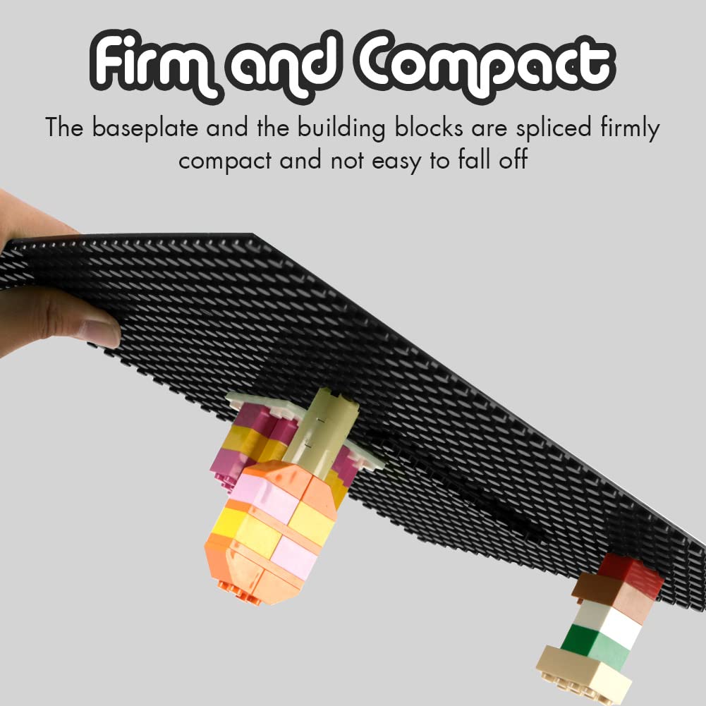 Lekebaby Classic Baseplates Building Base Plates For Building Bricks 100% Compatible With Major Brands-Baseplates 10'' X 10'', P