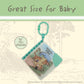 KIDS PREFERRED Winnie The Pooh Soft Book with On The Go Clip, 5 Inches