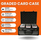 Preza Graded Card Storage Box - Premium Trading Card Case For Graded Sports And Tgc Collectibles - Carbon Fiber Slab Case Storage (Large)
