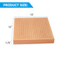 GSE Games & Sports Expert 12-Inches Wooden Go Board Game Set with Drawers, Wood Go Game Board Set with Plastic Stones, Classic C