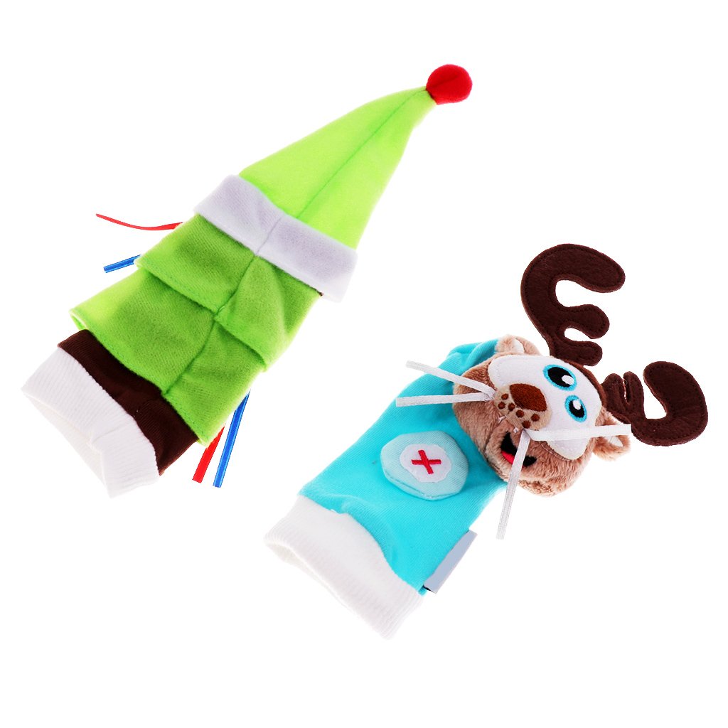 Bnf Baby Developmental Foot Socks Rattle Bug Finders 1Pair Reindeer Socks Rattlebaby | Toys For Baby | Developmental Baby Toys1 