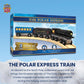 Masterpieces - The Polar Express Train, 3 Piece Set, Officially Licensed Collectors Edition Toy, Wooden Magnetic Engine And Cars