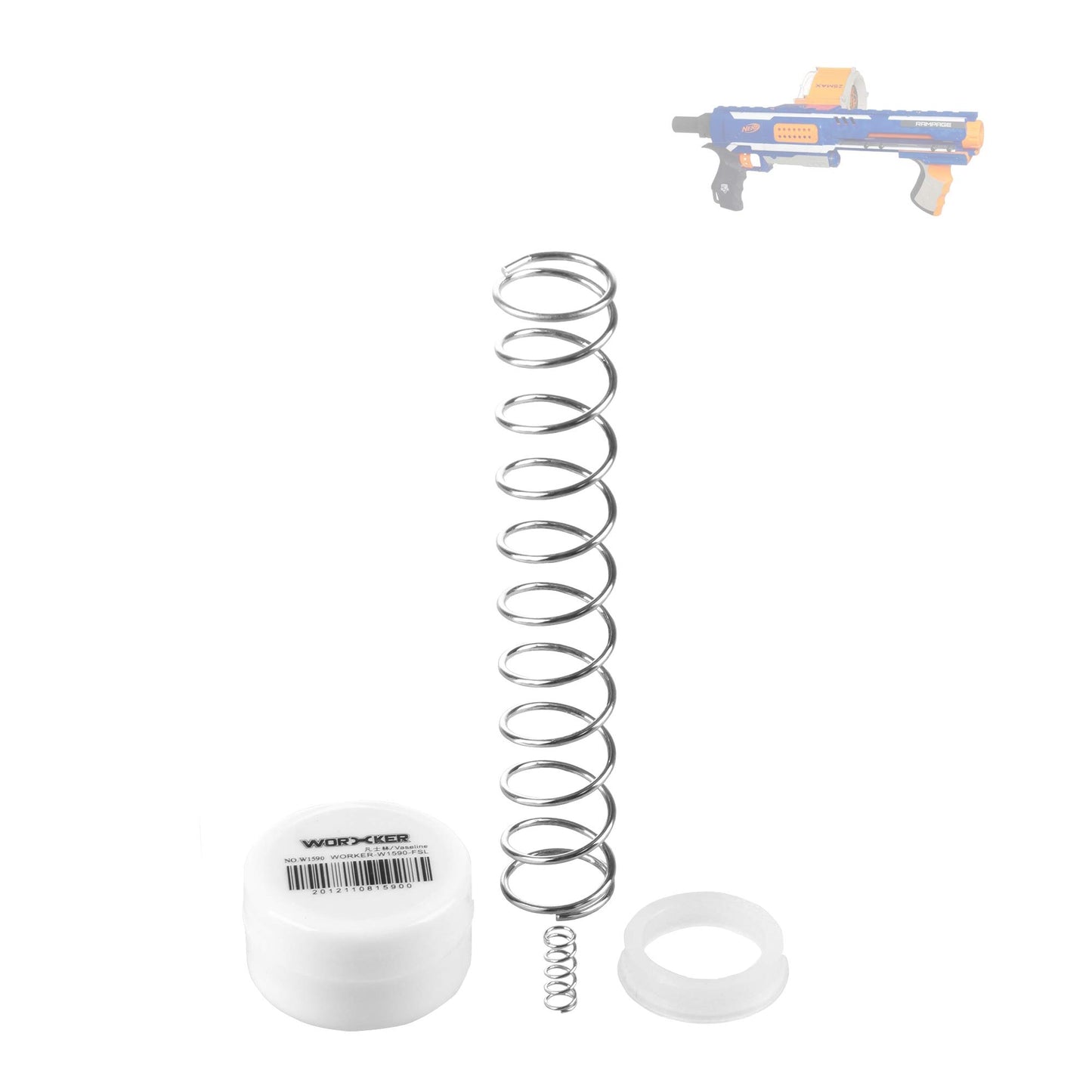 WORKER 7KG Modification Upgrade Spring for Nerf N-Strike advanced Rampage