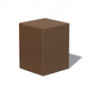 Ultimate Guard Rte Boulder 100+, Deck Case For 100 Double-Sleeved Tcg Cards, Brown, 97% Renewable, Made In Germany, Secure & Durable Storage