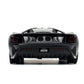 Jada Toys 1:24 Ford GT Die-cast Car - Black/White Stripes, Model 33882, Metal Construction, Ideal for Kids and Adults