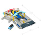 Matchbox HMH29 Ferry Port Set, Multi-Coloured, Small Plastic Toy for Kids 3+, Detachable Wheeled Ferry and Land Rover Activation