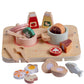 Jc Toys Parfait Collection | Real Wood 16 Piece Kitchen Chef Set | For Dolls And Stuffed Animals Ages 3+ | Twiggly Toys