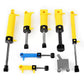 Goshfun 19Pcs 10-Kinds Moc Pneumatic Parts Bricks With Air Pump Push Rod Switch Piston Air Pipe, Building Blocks Toy Set, Random