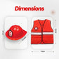 Tigerdoe Firefighter Party Hats and Vests - Kids Themed Costume and Supplies