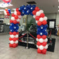 Voircoloria 105Pcs Red White Blue Balloons 12Inch Party Latex Balloons For 4Th Of July Independence Day Graduation Anniversary P