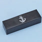 Hampton Nautical 3Xglass-101 (Bosun) 5' W/Black Rosewood Box-Nautical Chrome Boatswain Whistle, Silver