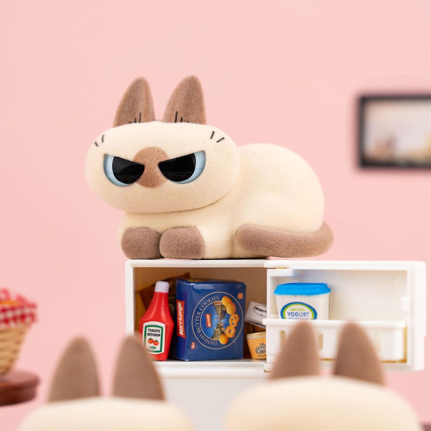 Beemai Nobeko Azukisan'S Daily Series 2 1Pc Blind Box Random Design Cute Figures Collectible Toys Birthday Gifts