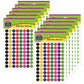 Colorful Circles Mini Stickers, 3/8 Diameter, 528 Per Pack, 12 Packs