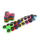 Fidget Hand Spinners 25 Pc Color Bundle Bulk Edc Tri-Spinner Desk School Toy Anxiety Relief Adhd Student Relax Therapy Pack Comb