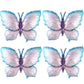 Butterfly Balloons 4 Pieces 40Inch Blue Purple Butterfly Foil Mylar Balloons For Butterfly Themed Party Wedding Birthday Baby Sh