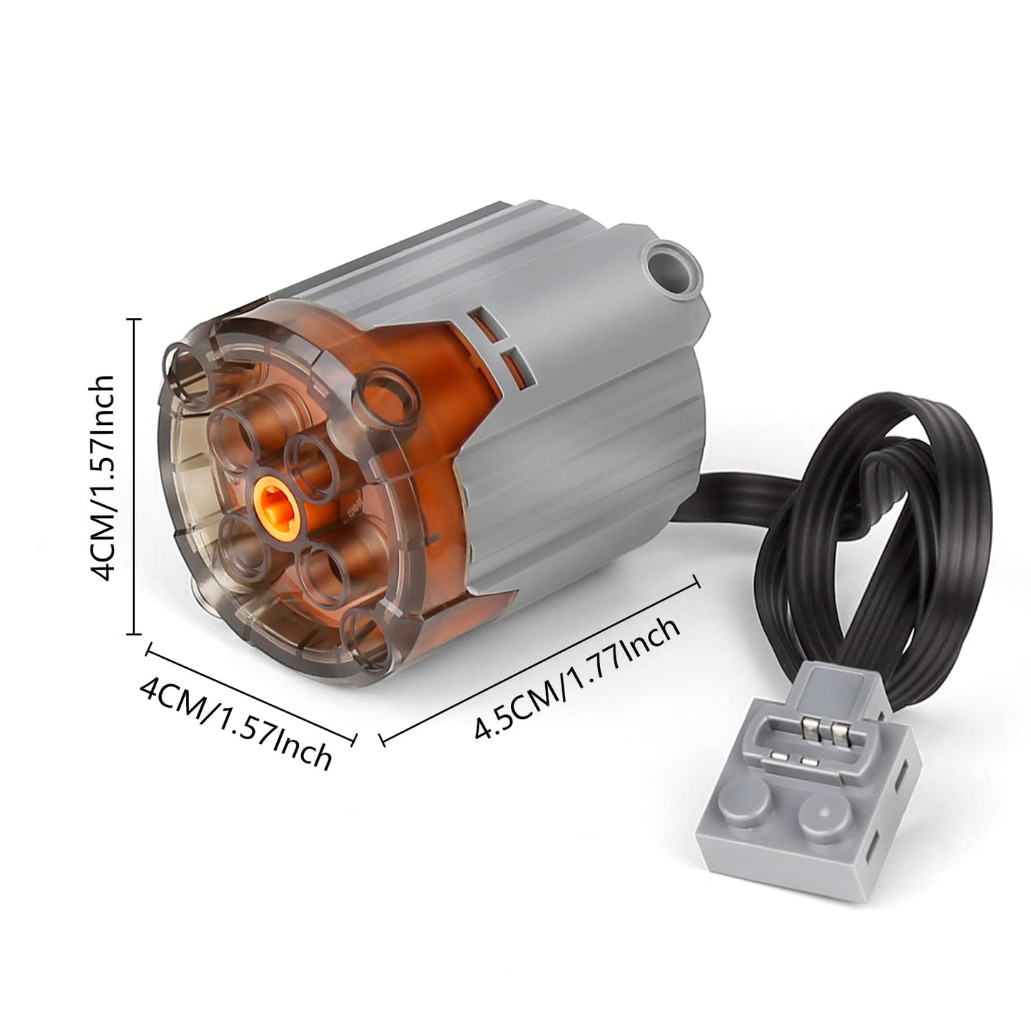 Mould King M0002 Xl Motor Technology Series 8882, Servo Motor Parts Electric Engine Compatible With Power Functions, Electric To