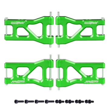 HobbyPark Aluminum Suspension Arms Set (Front and Rear) for Traxxas 1/18 LaTrax Teton Upgrades Desert Prerunner, Replace Parts 7