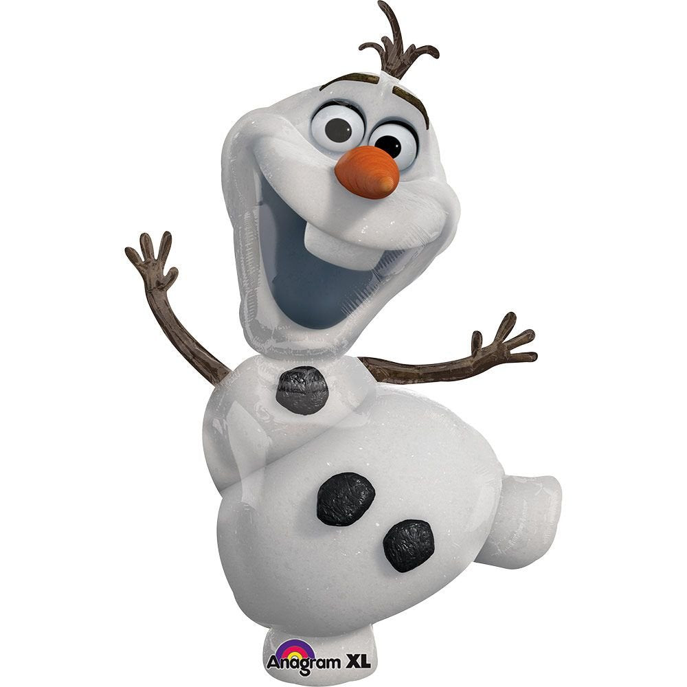 Mayflower Distributing 63821 23 in. DISNEY FROZEN OLAF SHP BALLOON -PKG