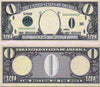 American Art Classics Set Of 100 - Zero Dollar Bill
