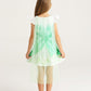 Wonderbabe Tiana Dress For Girls Green Fairy Frog Princess Birthday Party Fancy Dresses Halloween Elf Costume Outfits With Cape Size 1-2T
