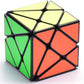 TANCH Skewb Twisty Speed Cube - Black Magic Cube Puzzle Toy for Kids & Adults, Fun Brain Teaser, Fast & Smooth Play