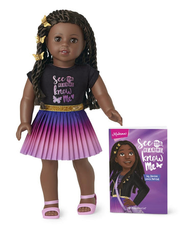 American Girl Makena Doll & Book - Multicolor, Plastic, Model HCJ67