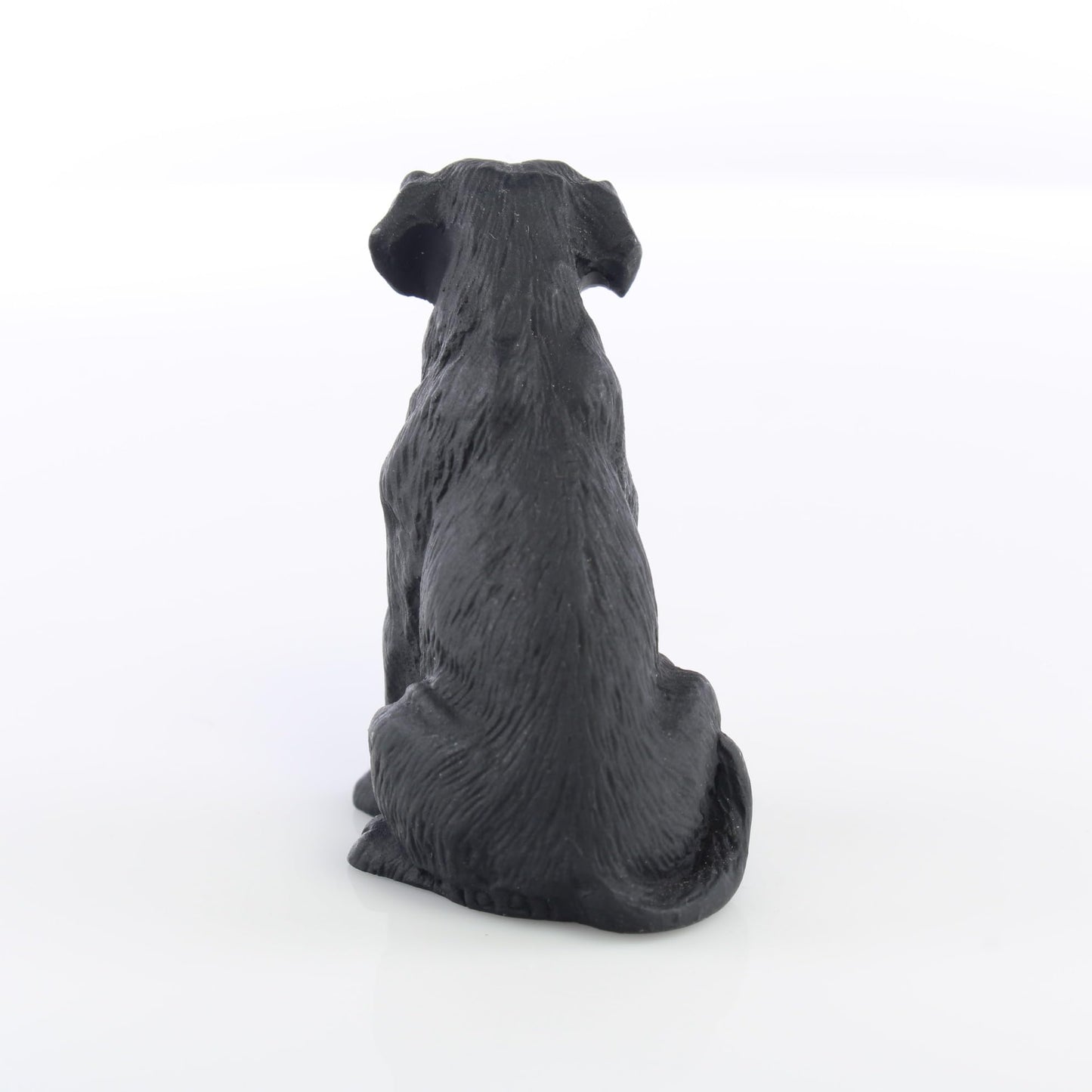 Labrador Retriever Miniature Dog Figurine - Black