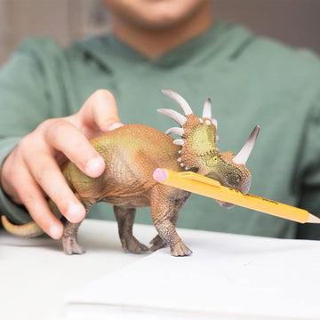 Schleich Dinosaurs, Realistic Dinosaur Toys For Boys And Girls, Styracosaurus Toy Figurine, Ages 4+