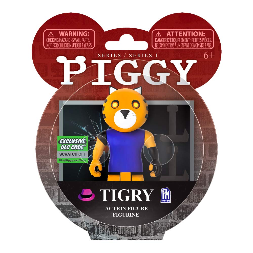 PIGGY Action Figure - Tigry Articulated Buildable Action Figure Toy  Series 1 Collectible