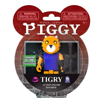 PIGGY Action Figure - Tigry Articulated Buildable Action Figure Toy  Series 1 Collectible
