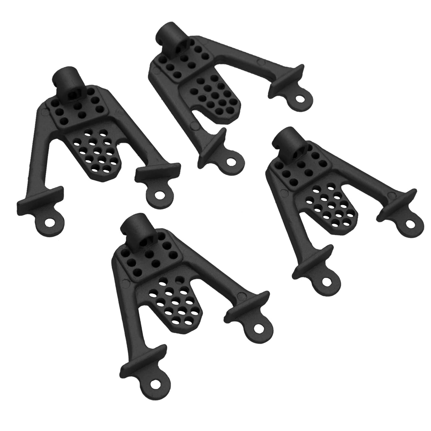 Sharegoo Aluminum Alloy Front Rear Shock Tower Bracket Mount Damper Hoops Compatible With Axial Scx10 1/10 Scalerc Crawlers Car