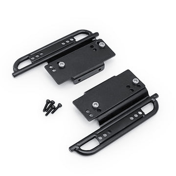 MORLORDY RC Side Pedal Rock Rails Foot Plate Running Board Rock Slides for 1/24 RC Crawler Car Accessories SCX24 Upgrades Parts