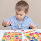 Wooden Toddler Puzzles 2 Packs Kids Educational Learning Toys Preschool Puzzles Letters Alphabet Number For 1 2 3 4 5 Year Old Boy Girl Toddler Children Gifts