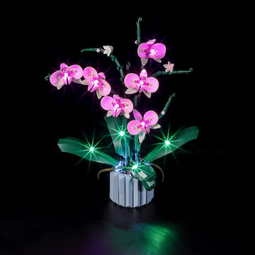 Briksmax Led Lighting Kit For Lego-10311 Orchid - Compatible With Lego Creator Expert Building Blocks Model- Not Include The Lego Set