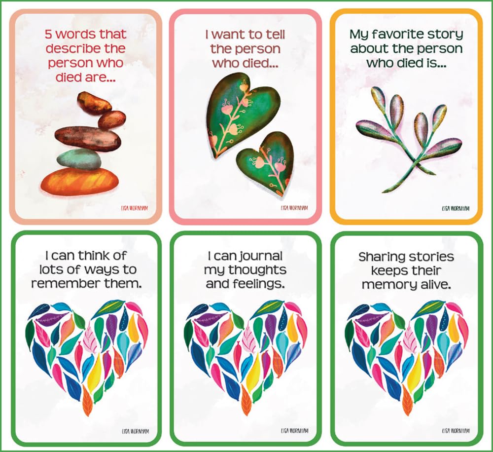 Bright Spots Memory Garden: Bereavement Healing Card Game (Grief and Loss Card Game Games)