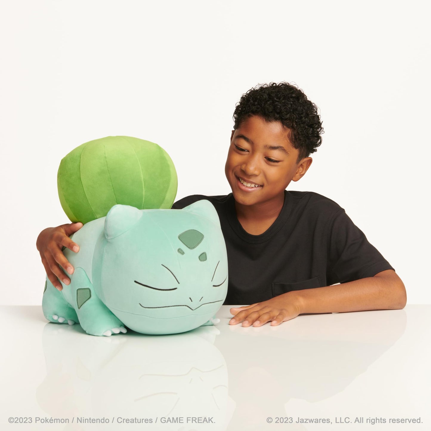Pokemon Bulbasaur 18-Inch Sleeping Plush Toy - Premium Soft Stuffed Animal in Bulbasaur Color