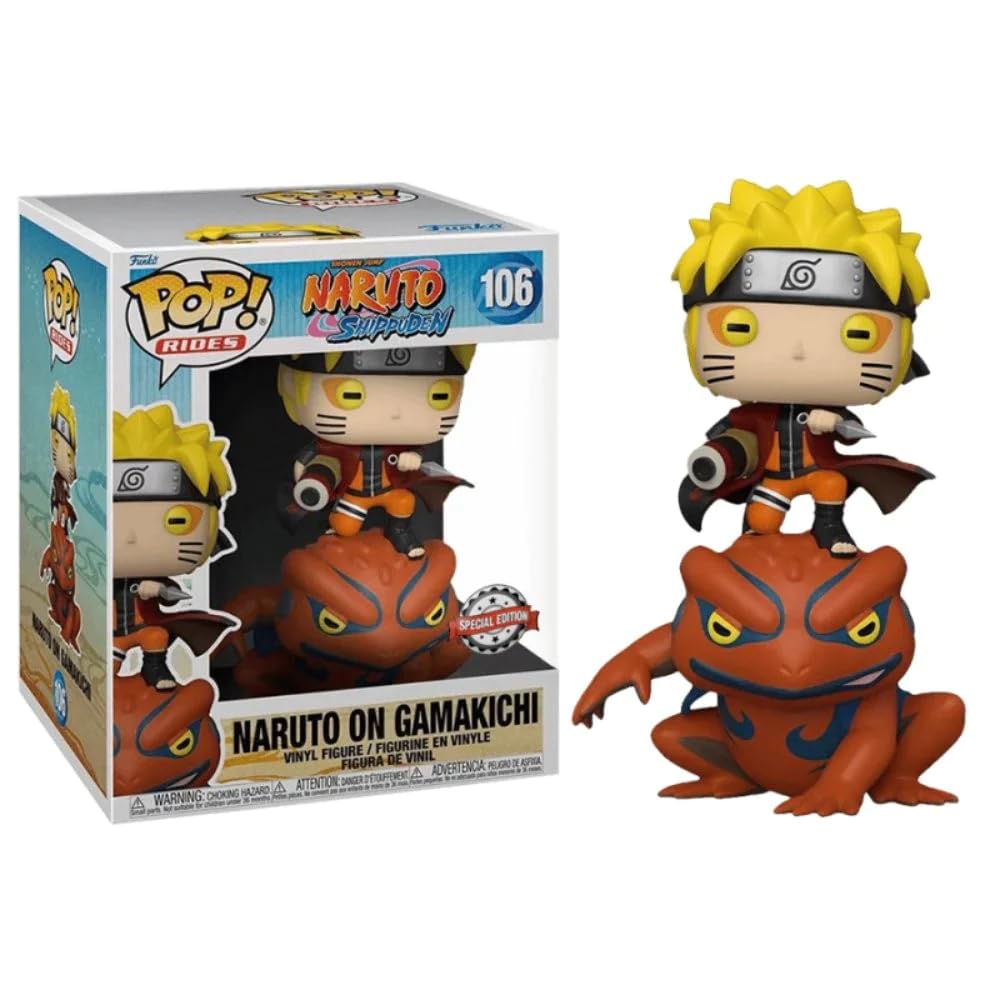 POP Funko Rides Naruto and Gamakichi Figure
