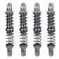 Pothyes RC Threaded Shock Absorber Oil Adjustable Damper Set with Springs for 1/10 RCTruck Crawler Axial SCX10 I II III Capra TR