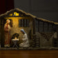 Christmas Nativity Lighted Stable For 14' Nativity Set
