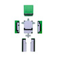 EnderToys Green Smiley Action Figure