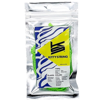 Kitty String First Class Pack Of 10 Yo-Yo String - Xl Yoyo String (Lime Green)