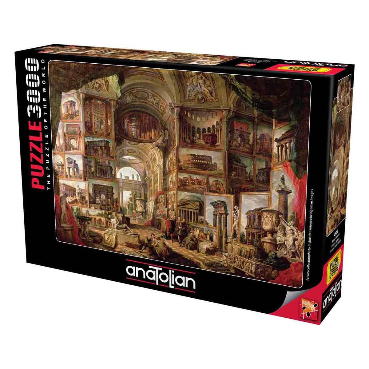 Anatolian 3000 Piece Jigsaw Puzzle - Picture Gallery, Model 4924, Multicolor, Standard Size, Cardboard Material