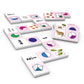 Junior Learning Jl485 Fraction Dominoes, Multi 7.8 H X 4.7 L X 1.5 W