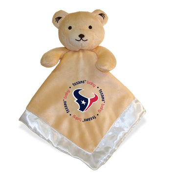 Babyfanatic Tan Security Bear - Nfl Houston Texans - Officially Licensed Snuggle Buddy