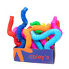AbleyS Pop Tubes Sensory Toys, Multi-Colour Crinkly Tubes, Stem Learning And Motor Skills Development | 5 Pcs Set | Large (19 C