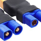 Yowoo 2 Pairs No Wires RC Connector XT60 XT-60 to EC3 Style Male Female Connector Adapter for RC FPV Drone Car Lipo NiMH Battery