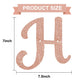 Beishida Rose Gold Happy Birthday Banner -No Diy,10Feet,Pre-Strung-Glitter Happy Birthday Sign, Happy Birthday Garland,Happy Bir