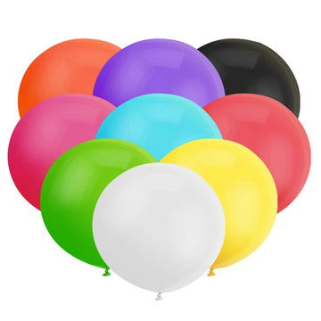 18 Inch Big Balloons Assorted Large Latex Balloons Giant Heavy Duty Balloons For Christmas Birthday Wedding Baby Shower Decorations