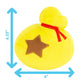 Club Mocchi-Mocchi- Animal Crossing Bell Bag Junior Plush Toy, 6 Inch