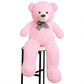 SNOWOLF Giant Teddy Bear 55inch Stuffed Animals Plush Toy Big Soft Bear for Girlfriend Kids Valentines Christmas Birthday, 7Lbs